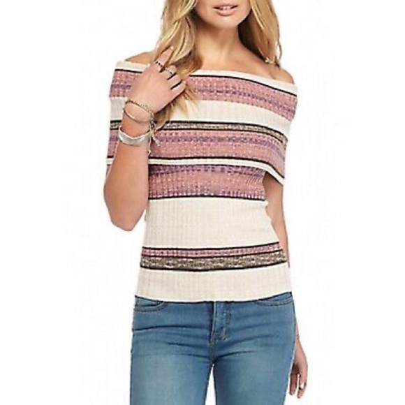 Free People Carly Cowl Rib Knit Top - Picture 8 of 8
